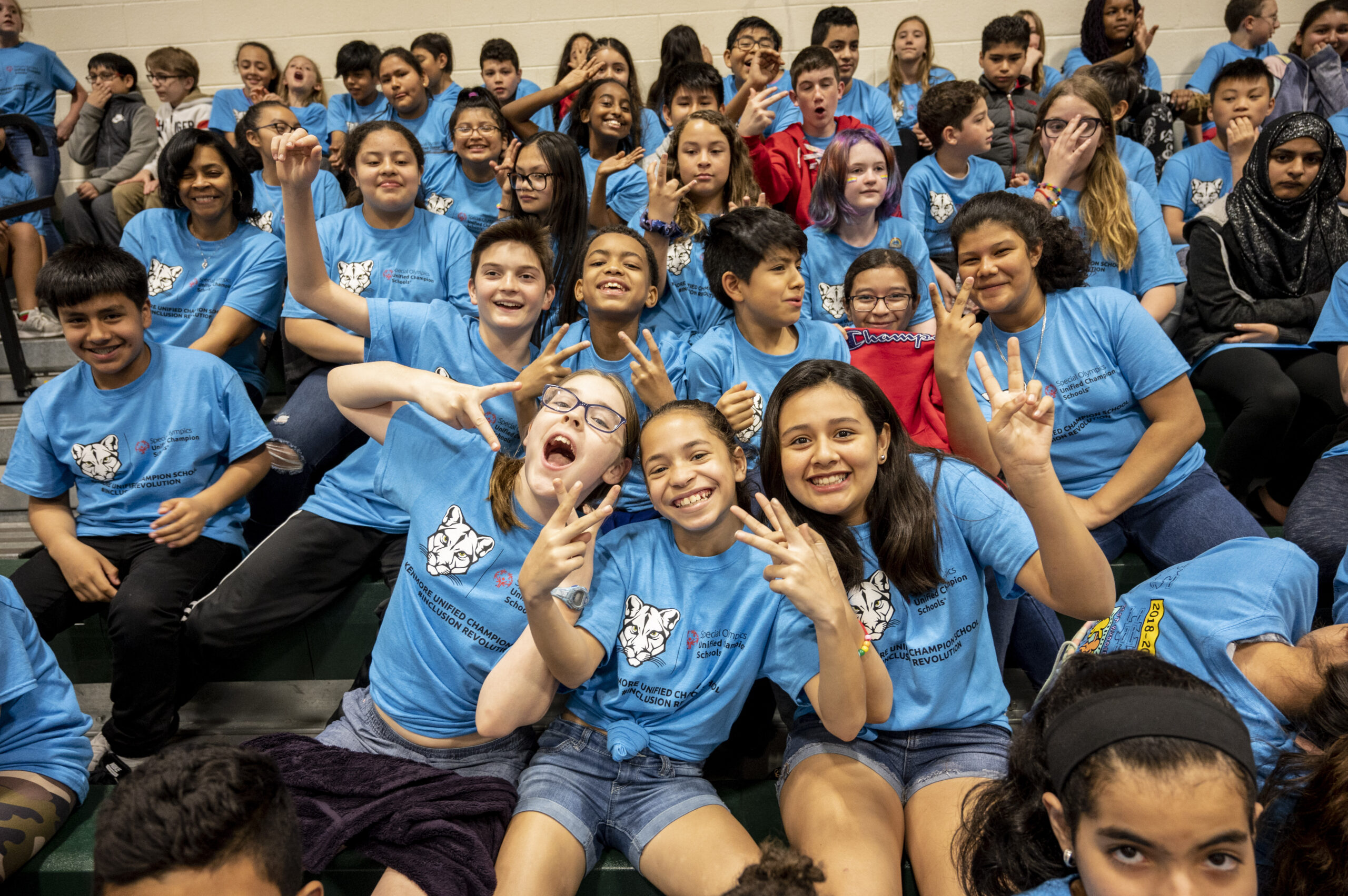 Students Smiling for the Camera