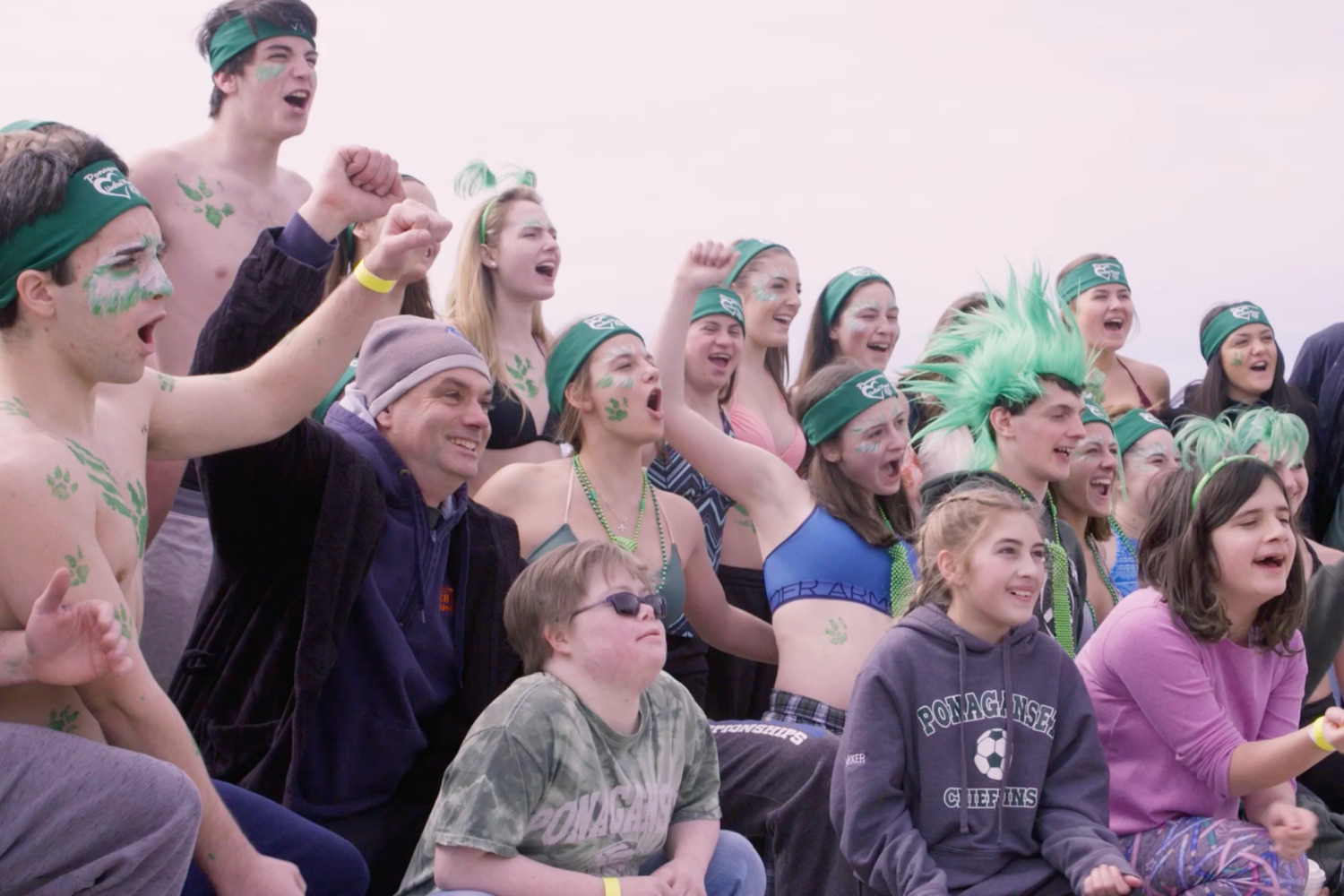 Students Cheering