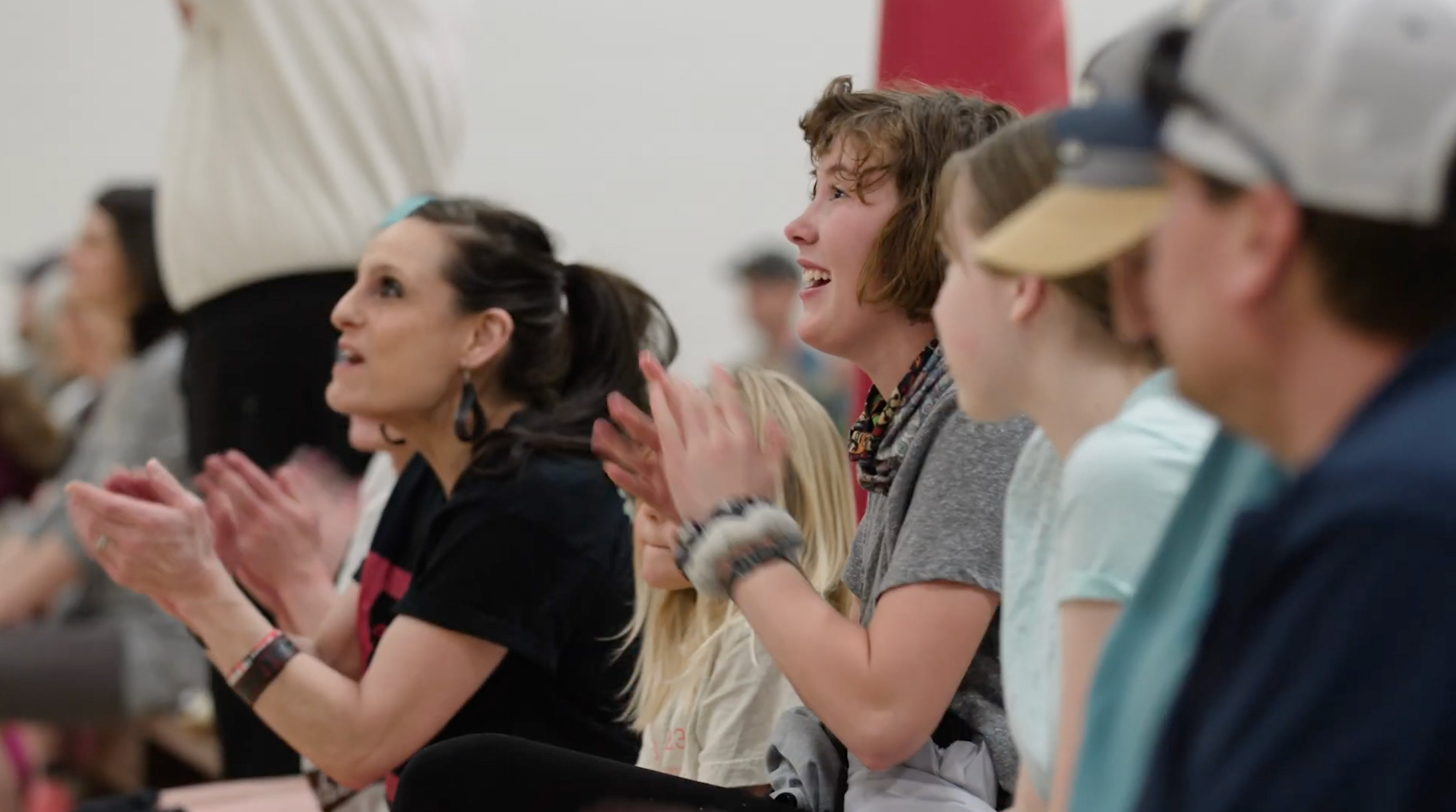 Students Cheering